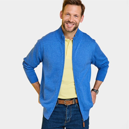Shop Pegasus Luxury Yarn Zip Cardigan - MD468